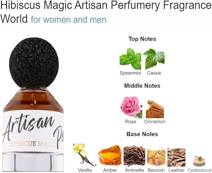 Hibiscus Magic Artisan Perfumery Eau De Parfum By Fragrance World 80ml 2.72 FL OZ