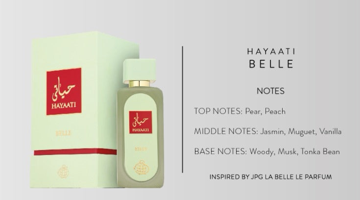 Hayaati Belle 100ml by Fragrance World