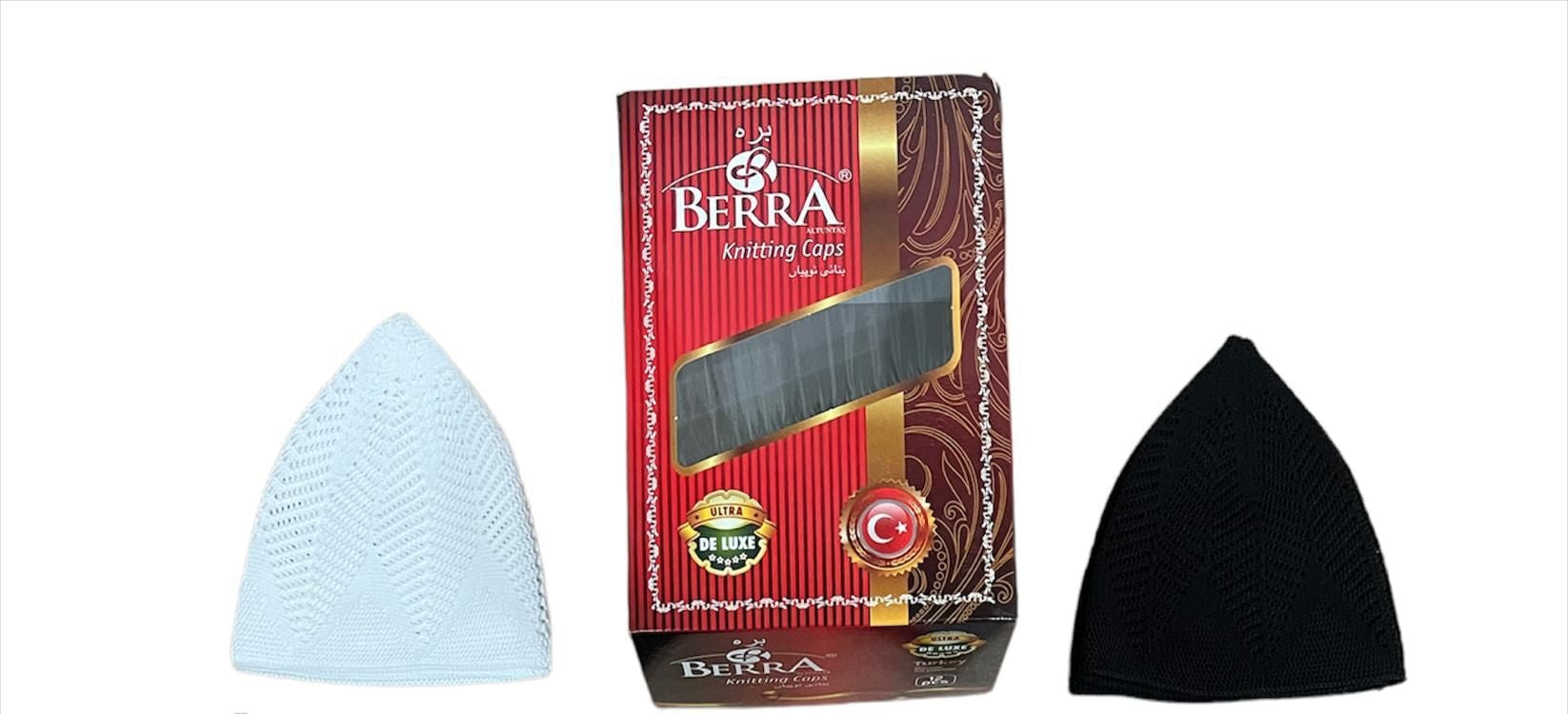 Wholesale Lot Islamic Men Kufi Prayer Cap