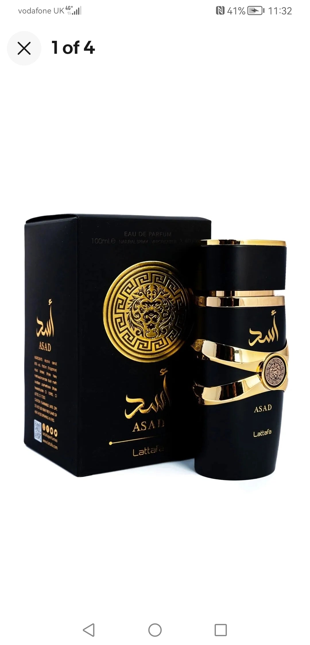 Asad Parfum 100 by Lattafa Perfumes