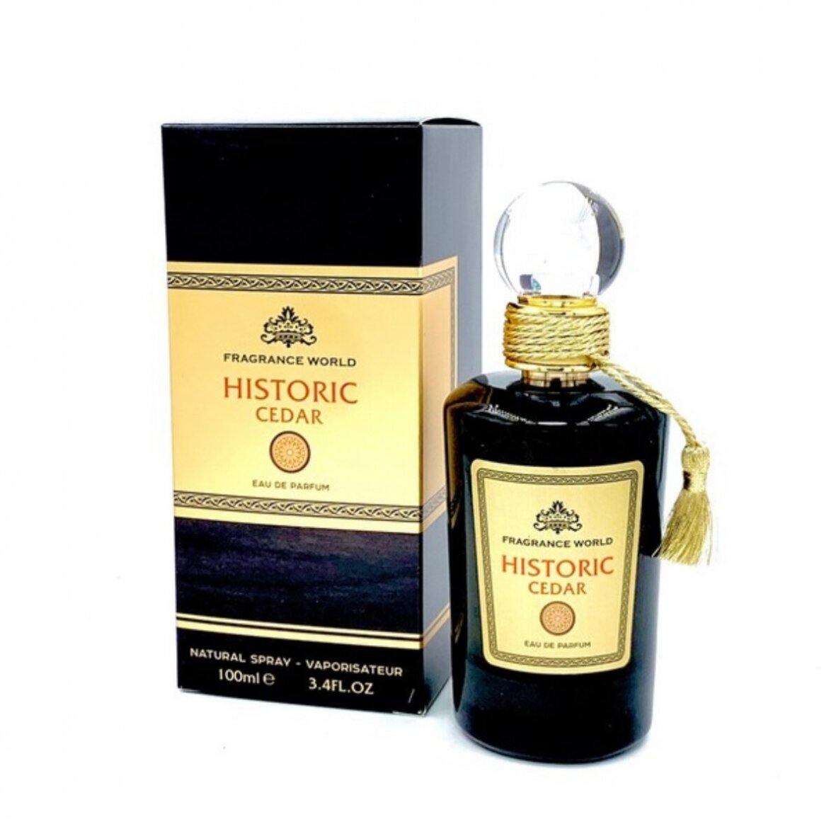 Historic Cedar Eau De Parfum 100ml by Fragrance World