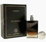 Valiance L'origine Eau De Parfum 100ml Unisex by Fragrance World