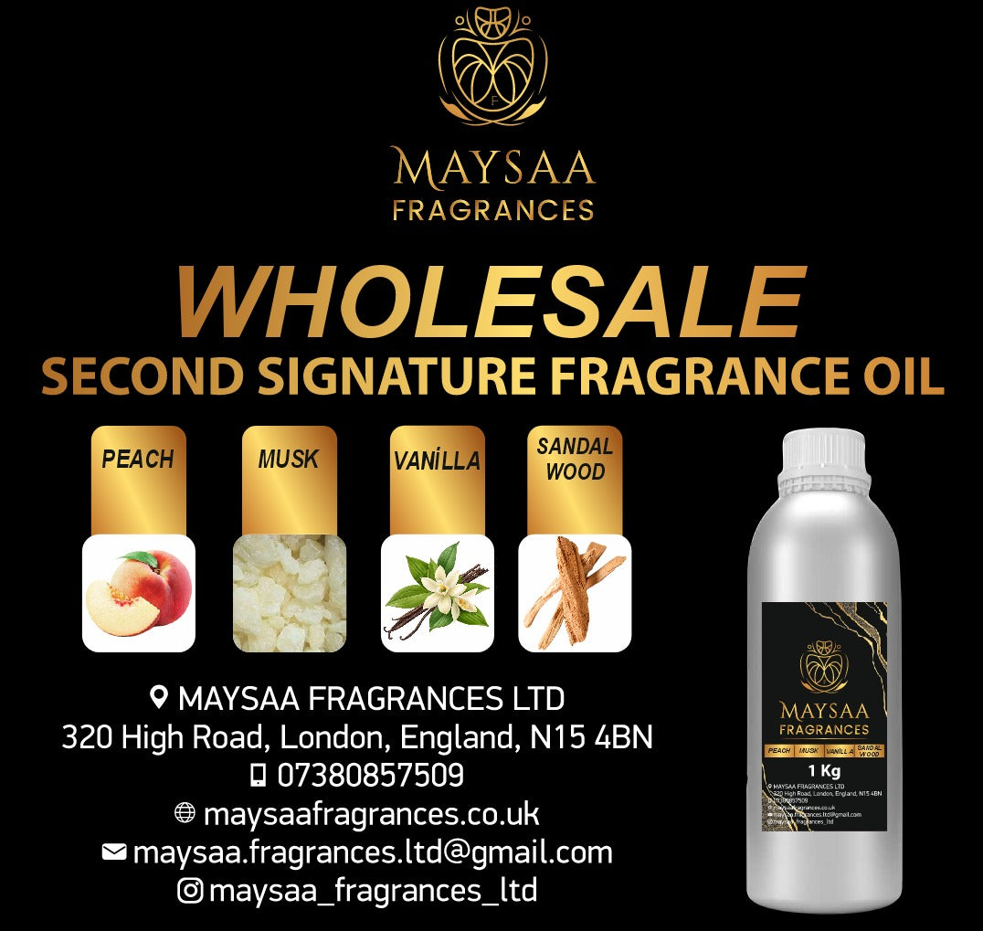 Second Signature Oil Fragrance 1kg 🌸 Wholesale